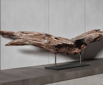 Wabi-sabi Style Root Carving-ID:398728894