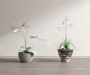 Modern Potted Green Plant-ID:391808033