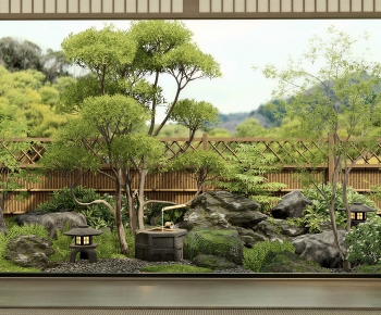 Japanese Style Courtyard/landscape-ID:573261982