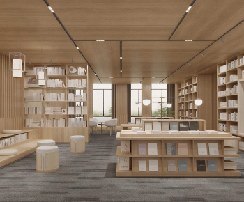 Modern Bookstore Book Bar-ID:125777017