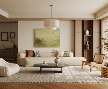 Modern A Living Room-ID:686471941