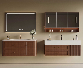 New Chinese Style Bathroom Cabinet-ID:730705026