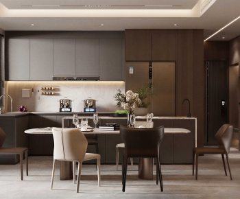 Modern Dining Room-ID:451021912