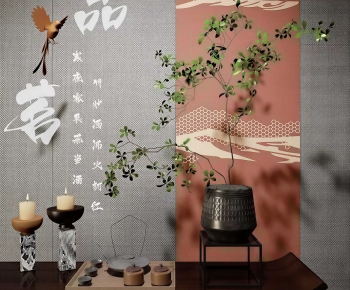 New Chinese Style Potted Green Plant-ID:309493065