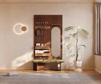 Modern Stool For Changing Shoes-ID:630134112