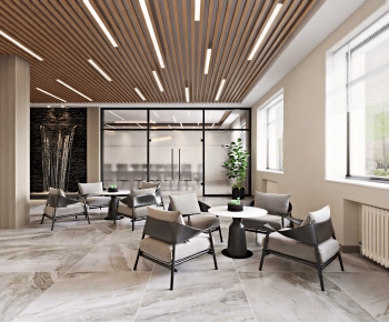 Modern Office Living Room-ID:548727992