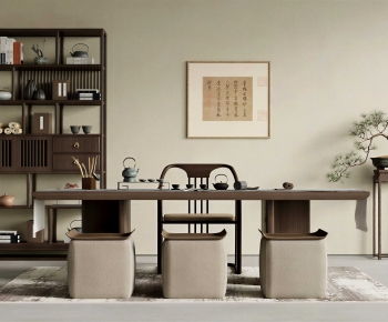 New Chinese Style Tea Tables And Chairs-ID:506150014