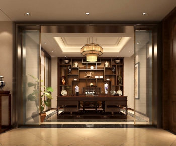 New Chinese Style Study Space-ID:566921959