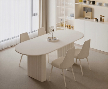 Modern Dining Table And Chairs-ID:818098076