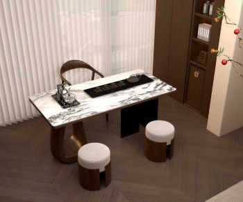 New Chinese Style Tea Tables And Chairs-ID:702852968