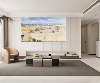 Modern A Living Room-ID:705812935