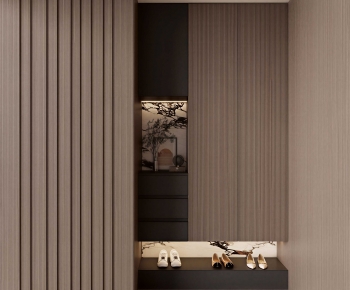 Modern Entrance Cabinet-ID:664455899