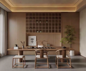 New Chinese Style Tea House-ID:567398071