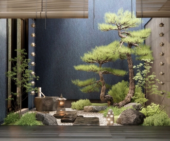 Japanese Style Plant Landscaping-ID:815737969
