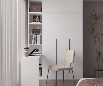 Modern Computer Desk And Chair-ID:780206927