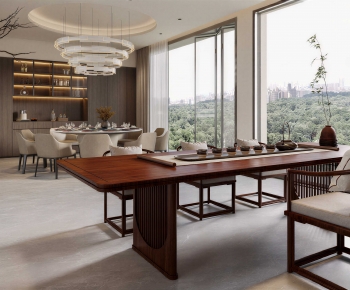 New Chinese Style Dining Room-ID:101521024