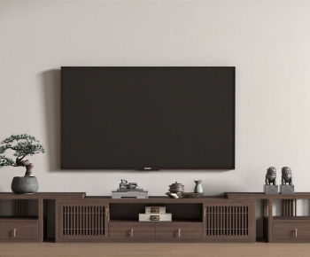 New Chinese Style TV Cabinet-ID:867140371