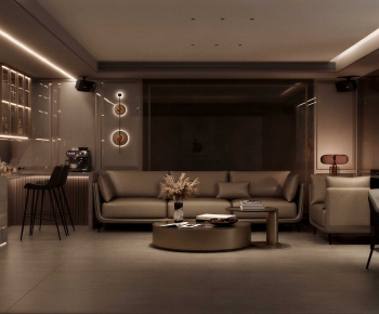 Modern Audiovisual Room-ID:628390077