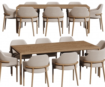 Modern Dining Table And Chairs-ID:115483052