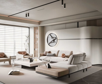 Modern A Living Room-ID:102870598