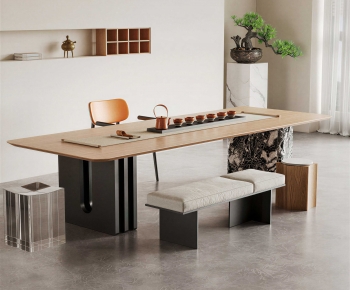 New Chinese Style Tea Tables And Chairs-ID:546397928