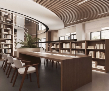 Modern Bookstore Book Bar-ID:197582019