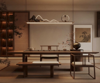 New Chinese Style Tea House-ID:616898062