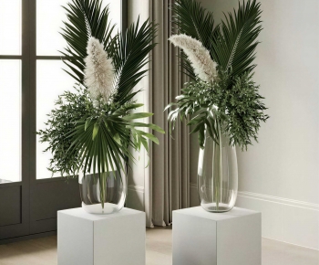 Modern Potted Green Plant-ID:226576092