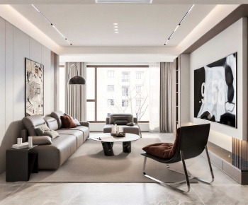 Modern A Living Room-ID:789414889