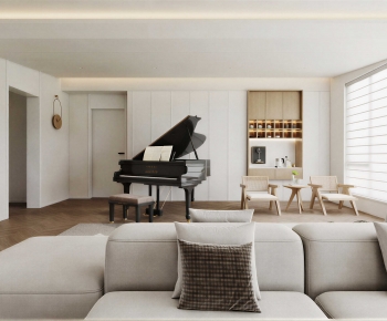 Modern A Living Room-ID:762703901