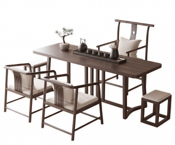 New Chinese Style Tea Tables And Chairs-ID:239572052