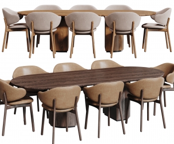 Modern Dining Table And Chairs-ID:511148938