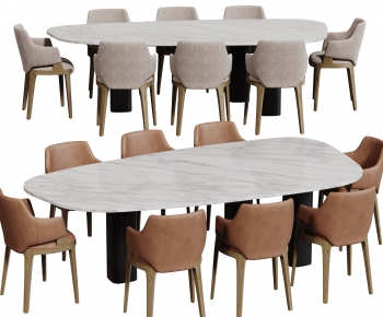 Modern Dining Table And Chairs-ID:959145074