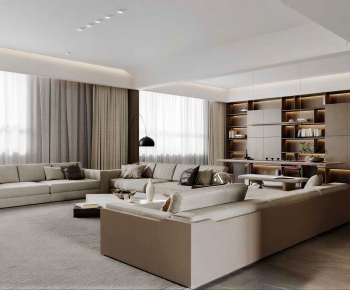 Modern A Living Room-ID:787374029