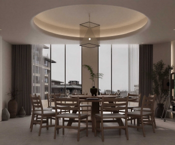 Wabi-sabi Style Restaurant Box-ID:518317943