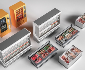 Modern Refrigerator Freezer-ID:137027035