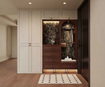 French Style Shoe Cabinet-ID:107167018