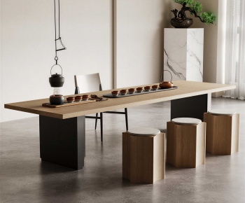 New Chinese Style Tea Tables And Chairs-ID:581255918