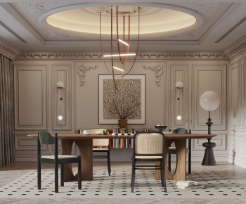 French Style Dining Room-ID:936451081