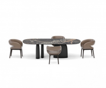 Modern Dining Table And Chairs-ID:673547035