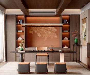 New Chinese Style Tea House-ID:752067095