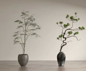 Modern Ground Green Plant Potted Plants-ID:897068989