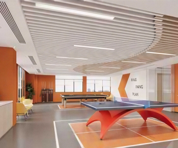 Modern Staff Recreation Room-ID:289033892