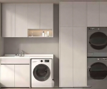 Modern Laundry Cabinet-ID:212985047