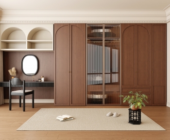 French Style Clothes Storage Area-ID:501111035