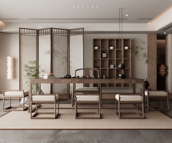 New Chinese Style Tea House-ID:537969118