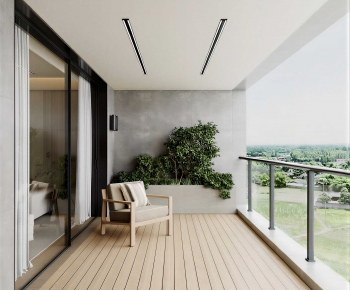Modern Leisure Balcony-ID:911669029