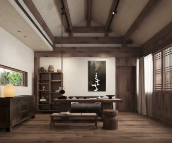 New Chinese Style Tea House-ID:149959098