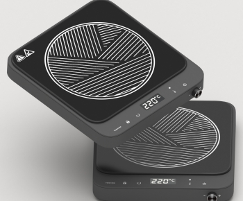 Modern Kitchen Electric Gas Range-ID:371516945