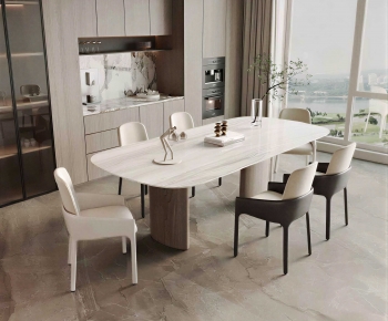 Modern Dining Table And Chairs-ID:138911966
